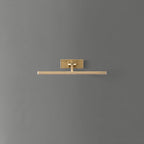 Elegant Brass Picture Light Sconce with Adjustable LED for Art Display