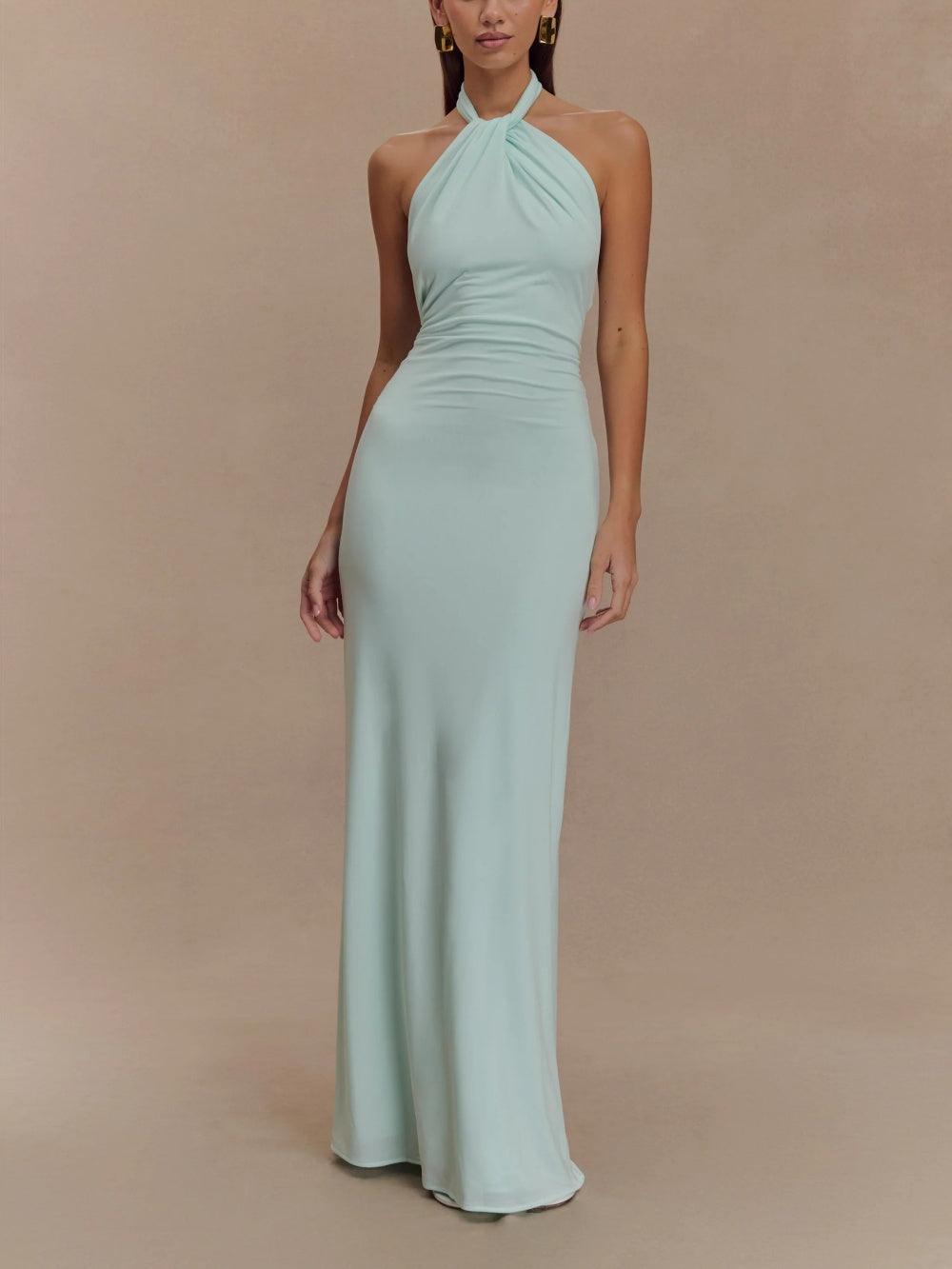 Elegant Collection | Black Maxi Dress with Ruched Detailing | Flattering Silhouette for Timeless Style