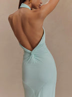 Elegant Collection | Black Maxi Dress with Ruched Detailing | Flattering Silhouette for Timeless Style