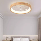 Elegant Collection | Ceiling Fan Light with LED & Solid Wood Design | Stylish Illumination for Modern Bedrooms