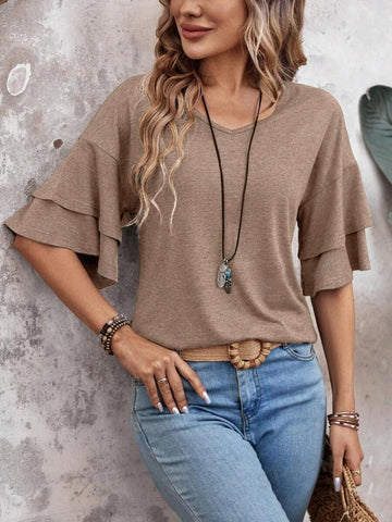 Elegant Collection | White Blouse for Women with Lightweight Fabric | Plus Size Tops for Everyday Comfort