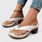 Elegant Comfort | Women's Black Heels with Ergonomic Footbed | Stylish Support for All-Day Wear