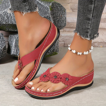 Elegant Comfort | Women's Sandals with Cushioned Insole | Stylish Support for All-Day Comfort