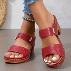 Elegant Comfort | Women's Sandals with Cushioned Support | Orthopedic Footwear for All-Day Comfort