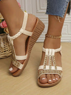 Elegant Comfort | Women's Sandals with Soft Cushioning | Adjustable Design for All-Day Support