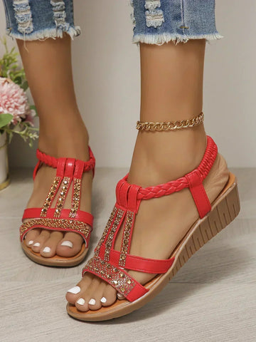 Elegant Comfort | Women's Sandals with Soft Cushioning | Adjustable Design for All-Day Support