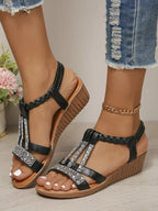 Elegant Comfort | Women's Sandals with Soft Cushioning | Adjustable Design for All-Day Support