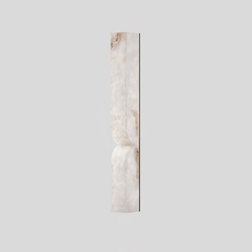 Elegant Dimmable Wall Sconce Lighting with Alabaster Shade | Soft Glow for Hallways