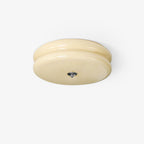 Elegant Flush Mount Ceiling Light with Integrated LED | Art Deco Design for Warm Ambient Lighting