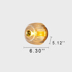Elegant Flush Mount Ceiling Light with Unique Sun Design & Copper Accents for Stylish Living Room and Bedroom Decor