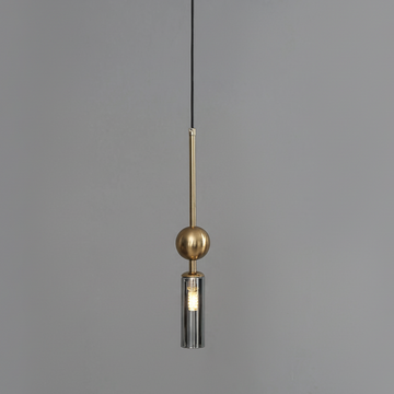 Elegant Glass Pendant Light | Black & Gold Design with Dimmable Feature | Perfect Kitchen Pendant Lighting for Modern Interiors