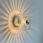 Elegant Glass Wall Sconce | Bauhaus Design with Stunning Lighting Effects | Versatile Wall Lights for Modern Spaces