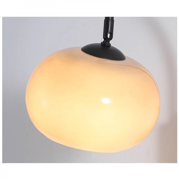 Elegant Glass Wall Sconces with Rotating Design | Modern Minimalist Style for Customizable Illumination