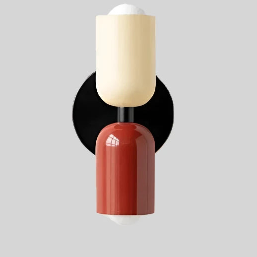 Elegant Glow | Wall Sconce Lighting with Warm Diffused Light | Sleek Design for Cozy Atmosphere