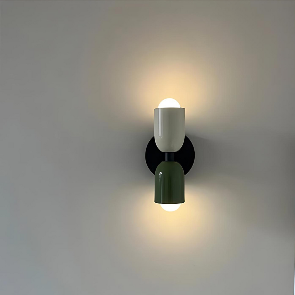Elegant Glow | Wall Sconce Lighting with Warm Diffused Light | Sleek Design for Cozy Atmosphere