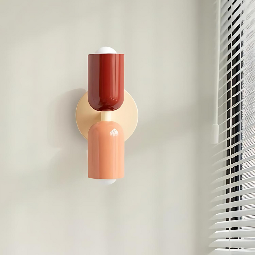 Elegant Glow | Wall Sconce Lighting with Warm Diffused Light | Sleek Design for Cozy Atmosphere