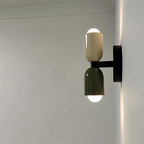 Elegant Glow | Wall Sconce Lighting with Warm Diffused Light | Sleek Design for Cozy Atmosphere