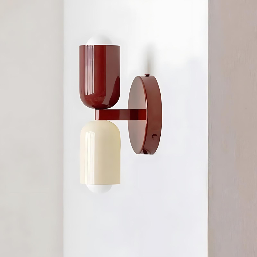 Elegant Glow | Wall Sconce Lighting with Warm Diffused Light | Sleek Design for Cozy Atmosphere