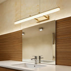 Elegant Gold Bathroom Vanity Light Bar with Adjustable Dual-Rod Design for Stylish Illumination