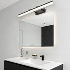 Elegant Gold Bathroom Vanity Light Bar with Adjustable Dual-Rod Design for Stylish Illumination
