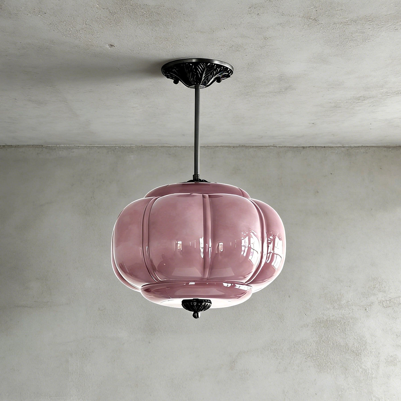 Elegant Green Glass Pendant Lighting with Antique Brass Accents for Stylish Kitchen Illumination