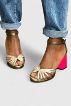 Elegant Heels | Women's Open Toe Design with Ankle Strap for Comfort