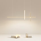 Elegant LED Chandelier | Modern Minimalist Design with Adjustable Height | Perfect Lighting Solution for Dining Rooms
