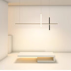 Elegant LED Chandelier | Modern Minimalist Design with Adjustable Height | Perfect Lighting Solution for Dining Rooms