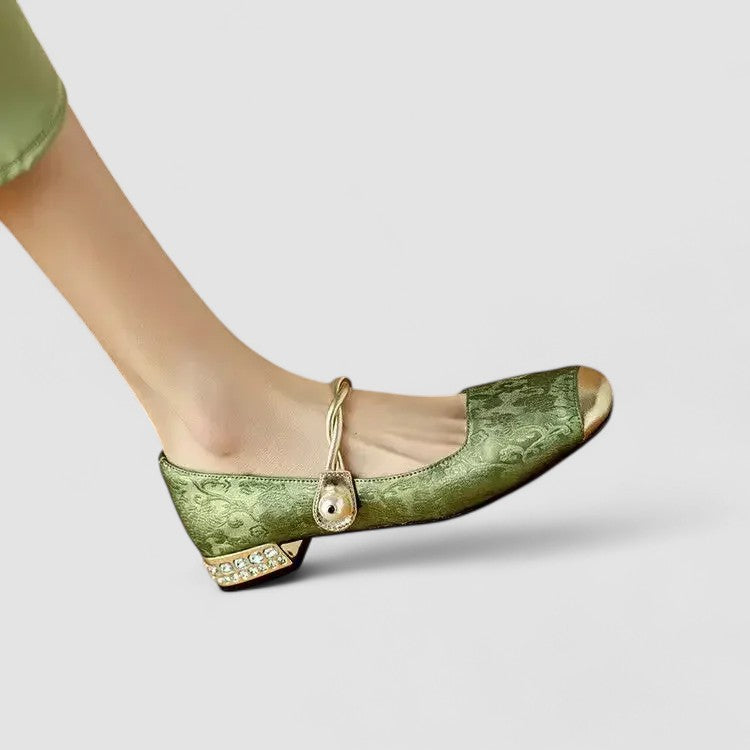 Elegant Mary Jane Women's Shoes with Low Block Heel for All-Day Comfort