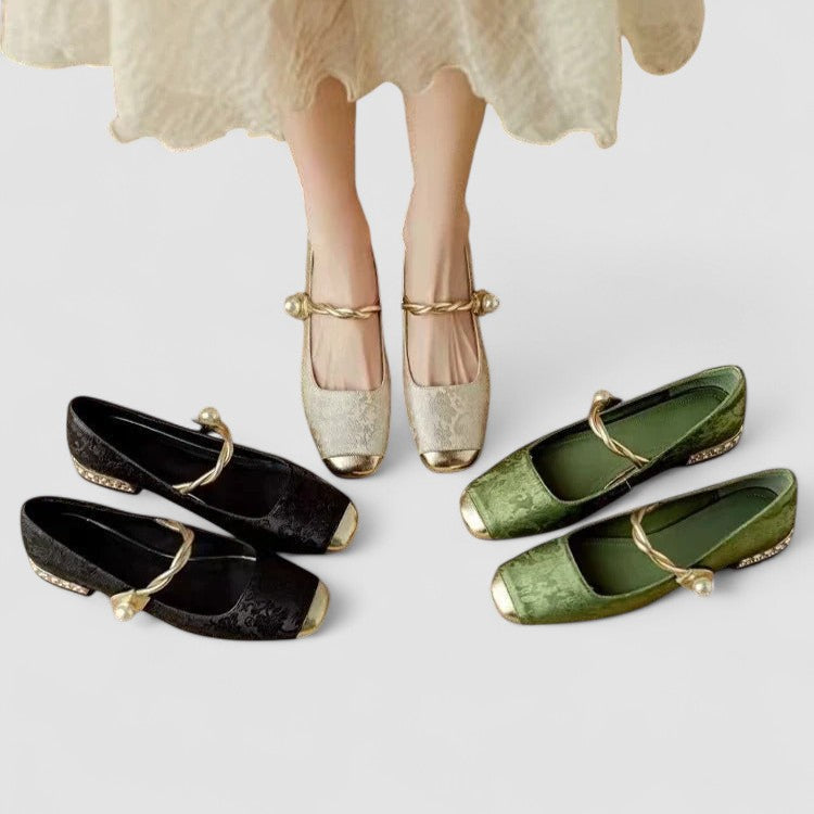 Elegant Mary Jane Women's Shoes with Low Block Heel for All-Day Comfort