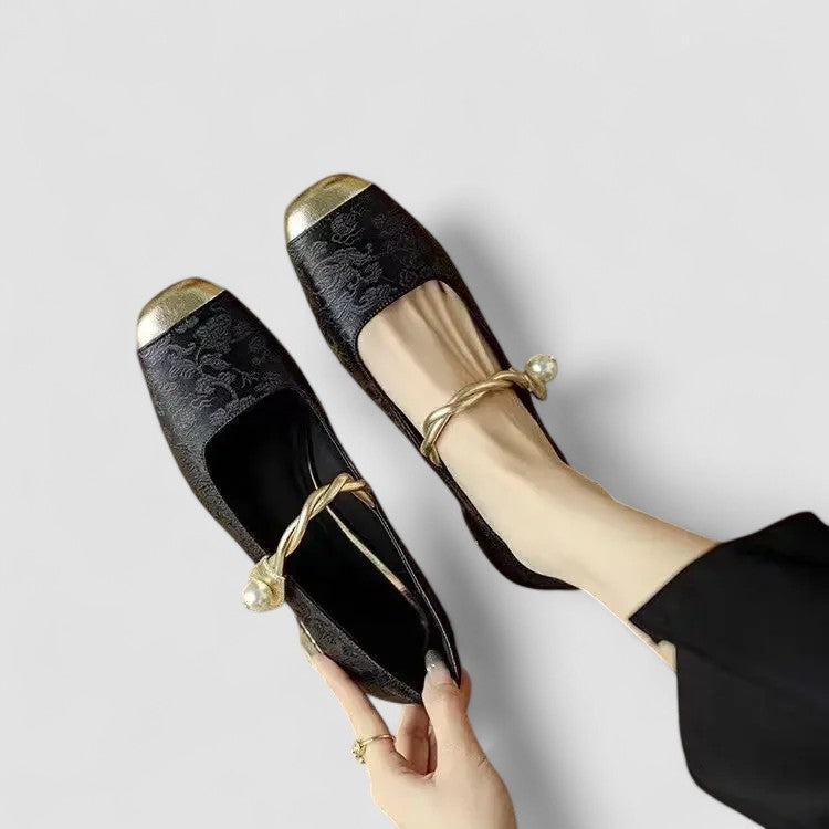 Elegant Mary Jane Women's Shoes with Low Block Heel for All-Day Comfort