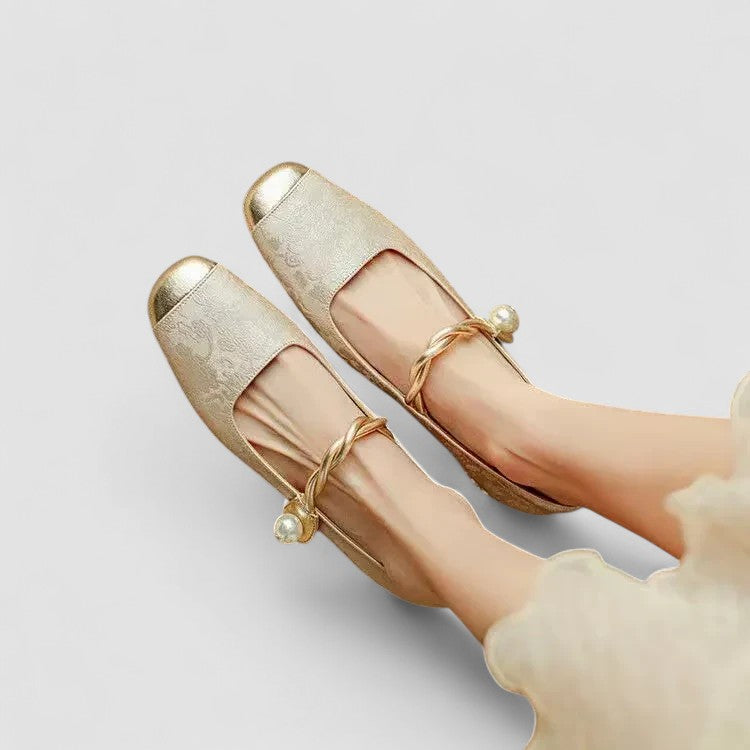 Elegant Mary Jane Women's Shoes with Low Block Heel for All-Day Comfort