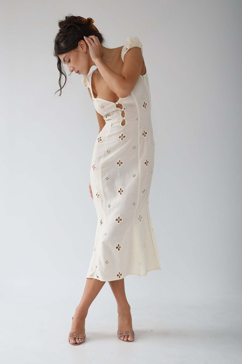 Elegant Mermaid Dress | Women's Dress with Sweetheart Neckline | Flattering Fit for Wedding Guests