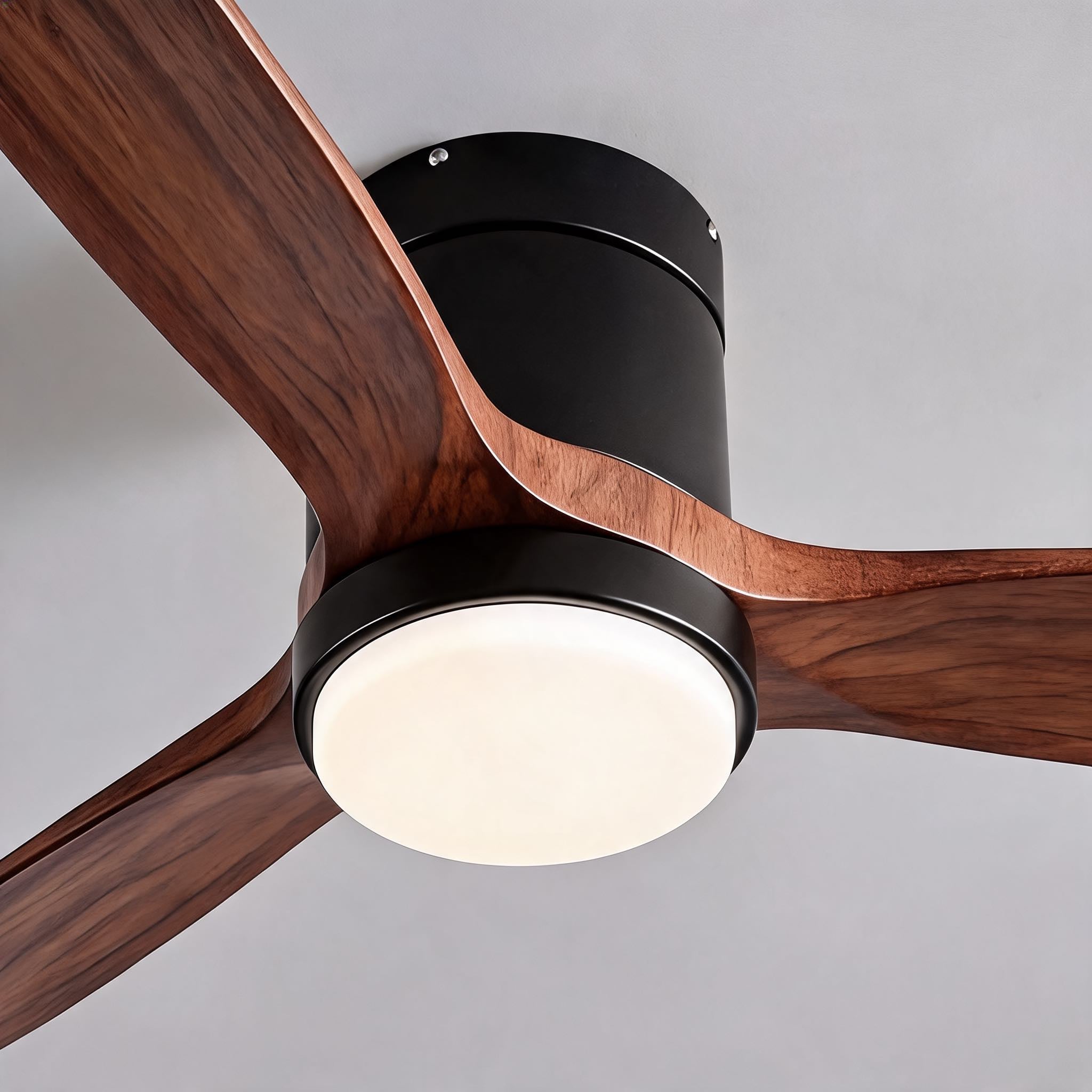 Elegant Modern Ceiling Fan Light with Remote Control & Adjustable Color Temperature for Perfect Ambiance