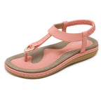 Elegant Orthopedic Flat Sandals Women with Arch Support | Chic Design for All-Day Comfort