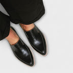 Elegant Orthopedic Loafers for Women with All-Day Comfort | Classic Black Design for Versatile Style