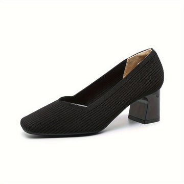 Elegant Orthopedic Women's Heels with Integrated Arch Support | White Heels for All-Day Comfort