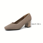 Elegant Orthopedic Women's Heels with Integrated Arch Support | White Heels for All-Day Comfort