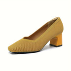 Elegant Orthopedic Women's Heels with Integrated Arch Support | White Heels for All-Day Comfort
