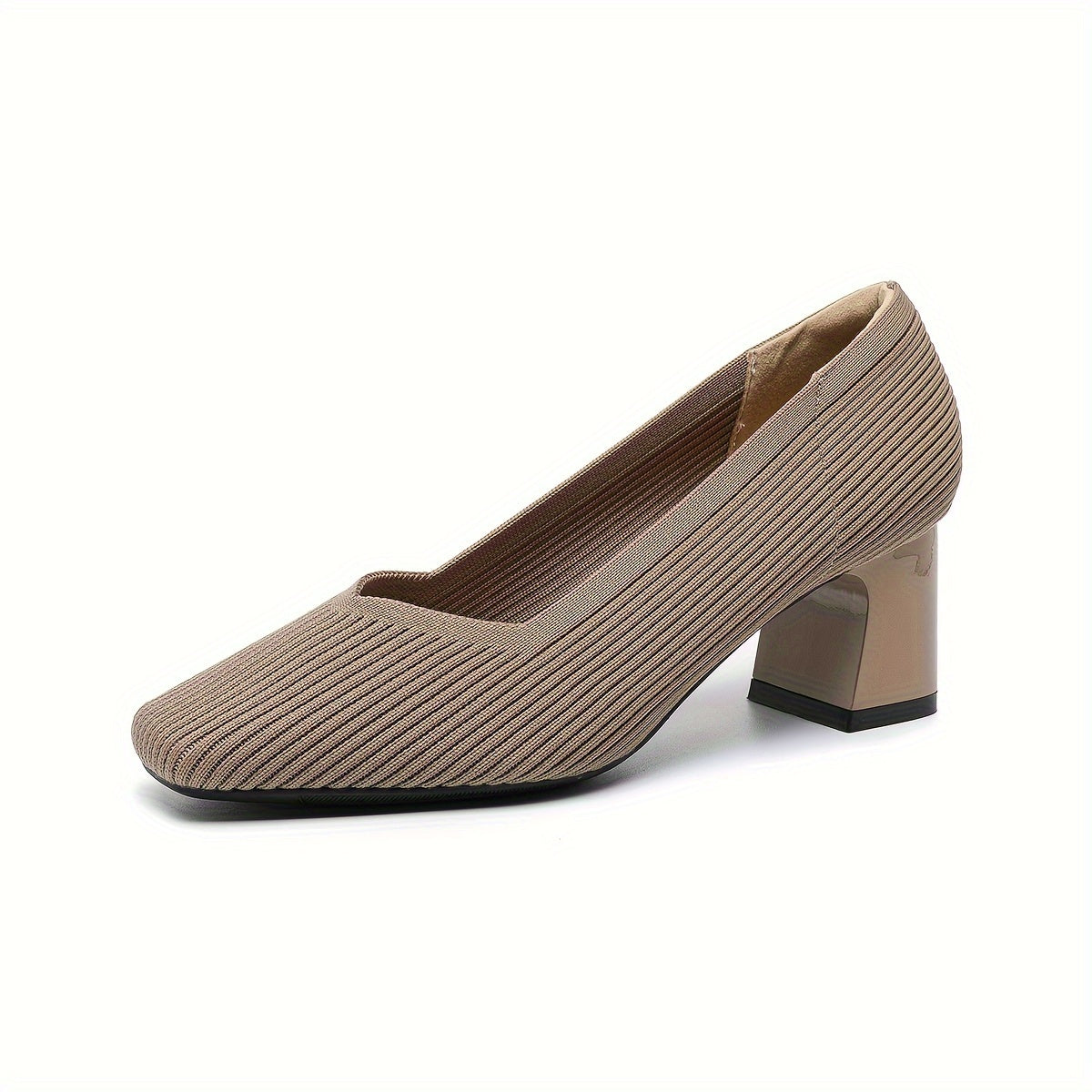 Elegant Orthopedic Women's Heels with Integrated Arch Support | White Heels for All-Day Comfort