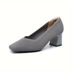Elegant Orthopedic Women's Heels with Integrated Arch Support | White Heels for All-Day Comfort