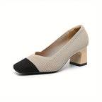 Elegant Orthopedic Women's Heels with Integrated Arch Support | White Heels for All-Day Comfort