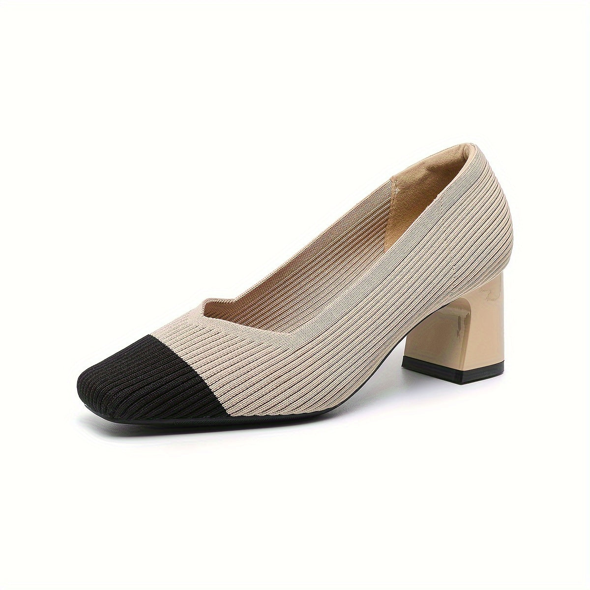 Elegant Orthopedic Women's Heels with Integrated Arch Support | White Heels for All-Day Comfort