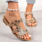 Elegant Sandals for Women with Adjustable Straps | Glamorous Design for Effortless Style