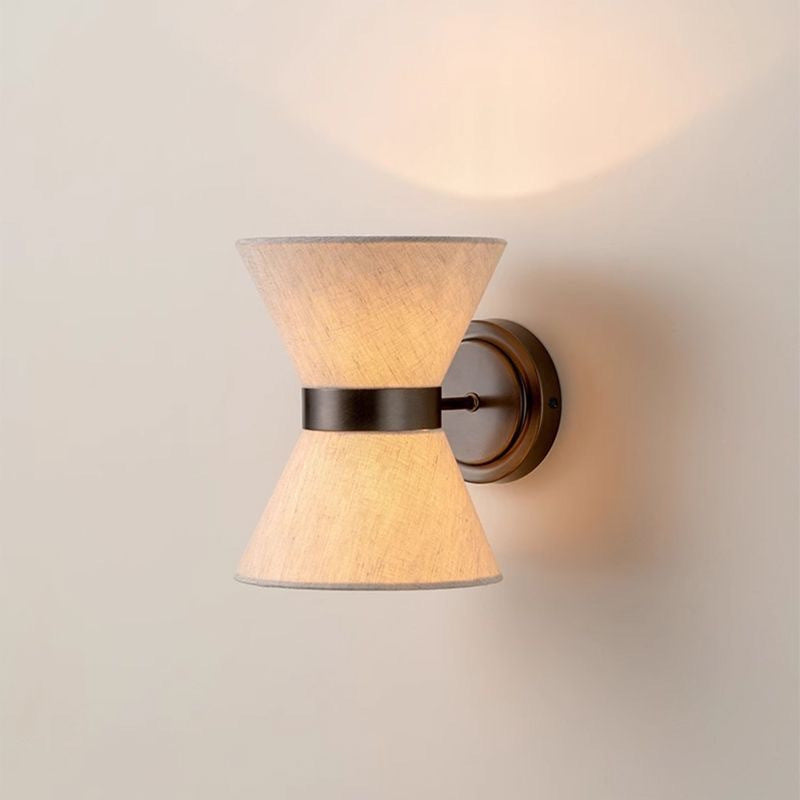 Elegant Silk Wall Sconce Lighting with Soft Diffused Light | Contemporary Design for Modern Interiors