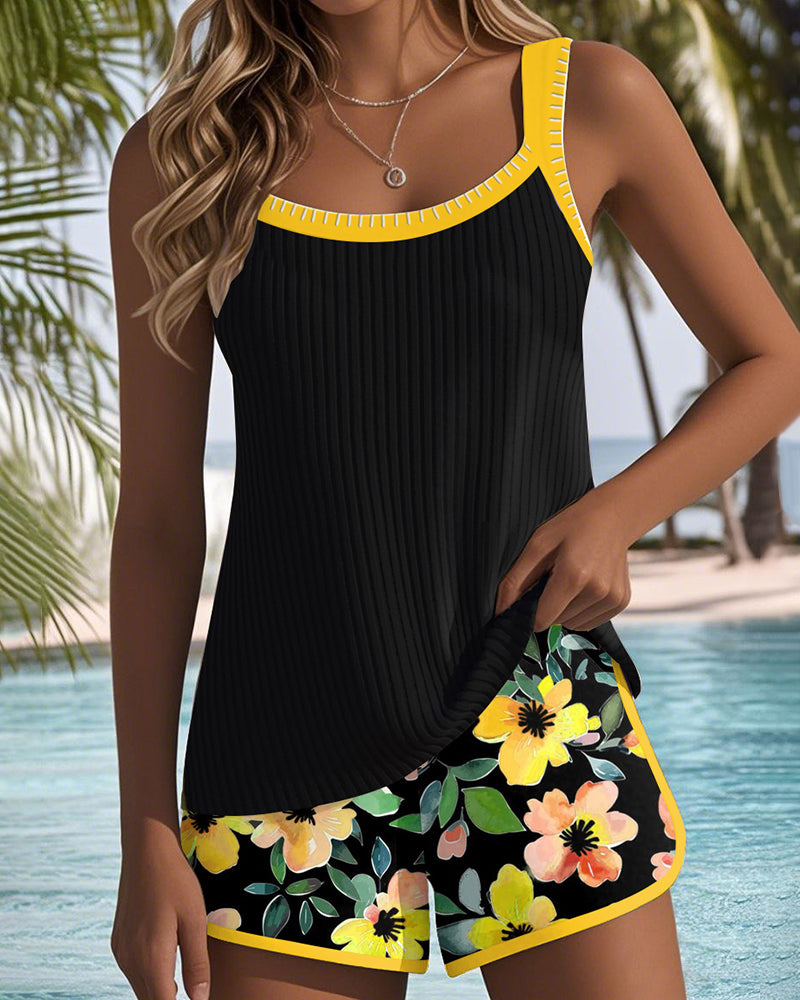 Elegant Tankini Swimsuits | Women's Tummy Control Design with Flattering Fit for Confidence