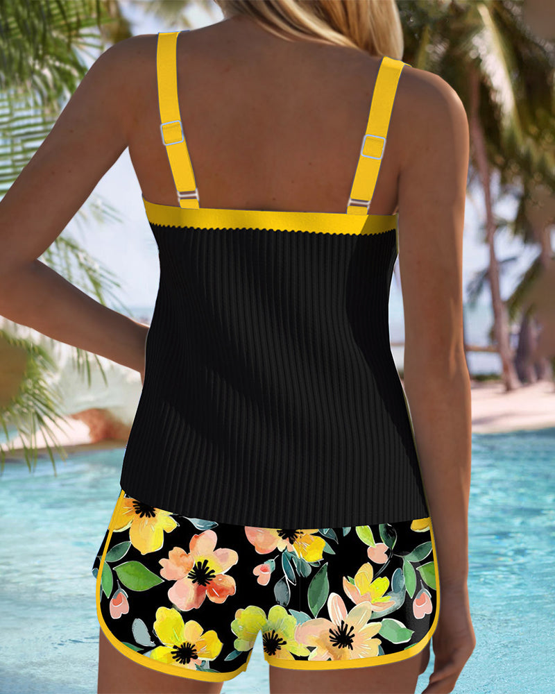 Elegant Tankini Swimsuits | Women's Tummy Control Design with Flattering Fit for Confidence