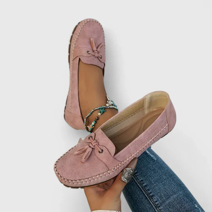 Emmaleigh | Black Loafers for Women with Soft Cushioning & Elegant Accents | Versatile Footwear for All Occasions