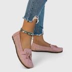 Emmaleigh | Black Loafers for Women with Soft Cushioning & Elegant Accents | Versatile Footwear for All Occasions