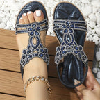 Faye Collection | Women's Sandals with Arch Support & Bohemian Style | Comfortable Footwear for Everyday Elegance